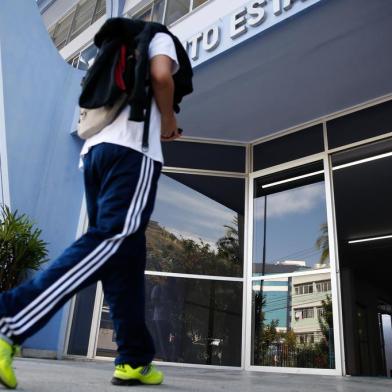  FLORIANÓPOLISC, SC, BRASIL, 01-08-2016: Volta às aulas. Instituto Federal de Educação. (Foto: Leo Munhoz/ Agência RBS)