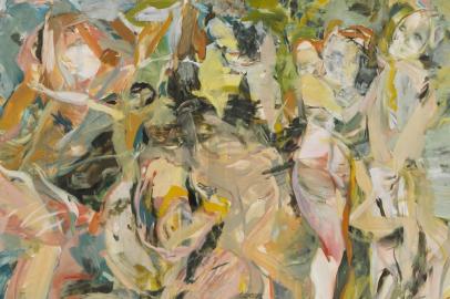 Obra de Cecily Brown - Theres No Right Way to Do Me Wrong 2014 - Foto Divulgação Instituto Tomie Ohtake