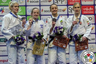  Nathália Brigida conquistou a medalha de bronze no Grand Prix de Tel Aviv, em Israel.