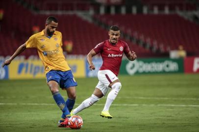  PORTO ALEGRE, RS, BRASIL, 24.01.2019. Internacional e Pelotas se enfrentam pela segunda rodada do Campeonato Gaúcho 2019 no estádio Beira-Rio, em Porto Alegre. Na foto, William Pottker.FOTO: ANDRÉ ÁVILA/AGÊNCIA RBSIndexador: Andre Avila