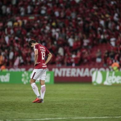  PORTO ALEGRE, RS, BRASIL, 24.01.2019. Internacional e Pelotas se enfrentam pela segunda rodada do Campeonato Gaúcho 2019 no estádio Beira-Rio, em Porto Alegre.Na foto, Rodrigo Dourado.FOTO: ANDRÉ ÁVILA/AGÊNCIA RBSIndexador: Andre Avila