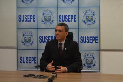  PORTO ALEGRE, RS, BRASIL - Mário Santa Maria Jr, titular da Superintendência dos Serviços Penitenciários (Susepe)