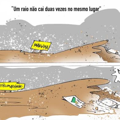 Charge de Iotti publicada em 26 de janeiro de 2019