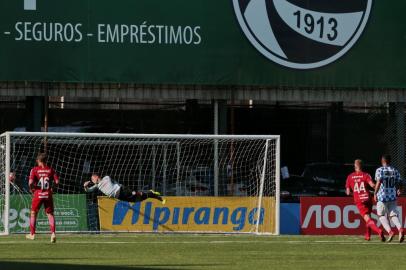  PORTO ALEGRE, RS, BRASIL - 27/01/2019 - São José e Inter se enfrentam no estádio Passo da Areia pela terceira rodada do Gauchão 2019. (Fernando Gomes/Agência RBS)