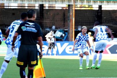  PORTO ALEGRE, RS, BRASIL - 27/01/2019 - São José e Inter se enfrentam no estádio Passo da Areia pela terceira rodada do Gauchão 2019. (Fernando Gomes/Agência RBS)