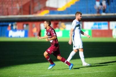  CAXIAS DO SUL, RS, BRASIL, 27/01/2018. Caxias x Avenida, jogo válido pela terceira rodada da primeira fase do Campeonato Gaúcho 2019, e realizado no estádio  Centenário. (Porthus Junior/Agência RBS)