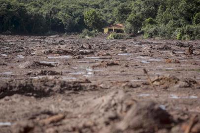  BRUMADINHO, MG, BRASIL - 2019.01.28 - Estrago da lama em Parque das Cachoeiras, em Brumadinho. (Foto: ANDRÉ ÁVILA / Agencia RBS)Indexador: Andre Avila