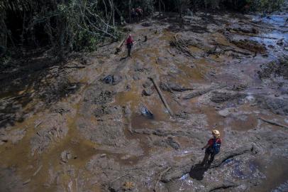  BRUMADINHO, MG, BRASIL - 2019.01.28 - Estrago da lama em Parque das Cachoeiras, em Brumadinho. (Foto: ANDRÉ ÁVILA / Agencia RBS)