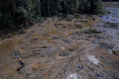  BRUMADINHO, MG, BRASIL - 2019.01.28 - Estrago da lama em Parque das Cachoeiras, em Brumadinho. (Foto: ANDRÉ ÁVILA / Agencia RBS)