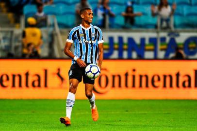 PORTO ALEGRE, RS, BRASIL - 09/05/2018 - Grêmio recebe o Goiás na Arena pelo jogo de volta das oitavas de final da Copa do Brasil. Foto - Madson. (Anderson Fetter/Agência RBS)