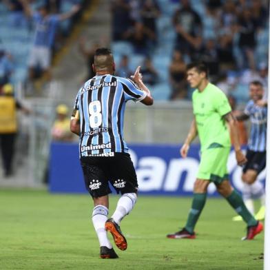  PORTO ALEGRE, RS, BRASIL - 28/01/2019 - Grêmio recebe o Juventude na Arena do Grêmio pela terceira rodada do Gauchão 2019.Indexador: ISADORA NEUMANN