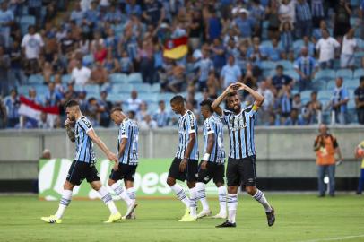  PORTO ALEGRE, RS, BRASIL - 28/01/2019 - Grêmio recebe o Juventude na Arena do Grêmio pela terceira rodada do Gauchão 2019.Indexador: ISADORA NEUMANN