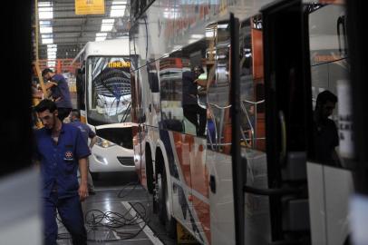  CAXIAS DO SUL, RS, BRASIL, 20/04/2018 - Após grave crise econômica a indústria caxiense demonstra uma reação, porém, o futuro ainda é nebuloso. (Marcelo Casagrande/Agência RBS)