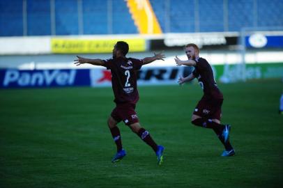  CAXIAS DO SUL, RS, BRASIL, 27/01/2018. Caxias x Avenida, jogo válido pela terceira rodada da primeira fase do Campeonato Gaúcho 2019, e realizado no estádio  Centenário. (Porthus Junior/Agência RBS)