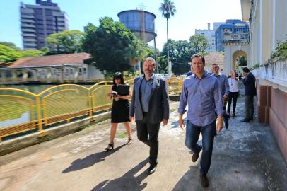   Porto Alegre, Prefeito Nelson Marchezan anuncia investimento em obras no quarto distrito. fotos Júlio Cordeiro . 01/02/2018Indexador: Andre Avila