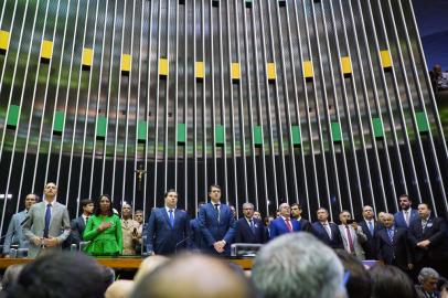 Rodrigo Maia na mesa diretora da Câmara. Foto: Will Shutter/Câmara dos Deputados