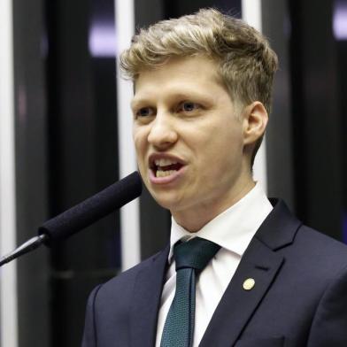 2ª Sessão Preparatória destinada à eleição dos membros da Mesa Diretora da Câmara dos Deputados para o biênio 2019/2020. Candidato à presidência da câmara, dep. Marcel van Hattem (NOVO-RS). Foto: Luís Macedo/Câmara dos Deputados