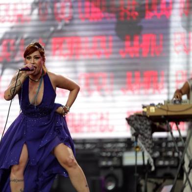  XANGRILÁ, RS, BRASIL, 02/02/2019:  Apresentação da cantora Pitty no Planeta Atlântida 2019. (CAMILA DOMINGUES/AGÊNCIA RBS)