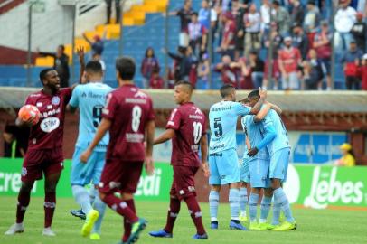  CAXIAS DO SUL, RS, BRASIL 03/02/2019SER Caxias x Grêmio. Jogo realizado no estádio Centenário em Caxias do Sul. Partida válida pelo Gauchão 2019. (Felipe Nyland/Agência RBS)