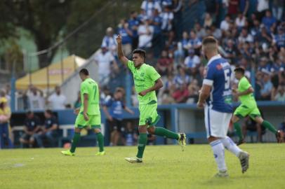  SÃO LEOPOLDO, RS, BRASIL, 03.02.2019. Aimoré e Juventude se enfrentam no estádio Cristo Rei, em São Leopoldo, pela quinta rodada do Gauchão 2019.Foto: André Ávila/Agência