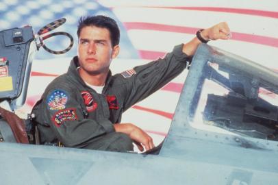 13.09.2000 - DIVULGAÁvO - TOM CRUISE - CENA DO FILME TOP GUN Fonte: Divulgação Fotógrafo: Não se Aplica