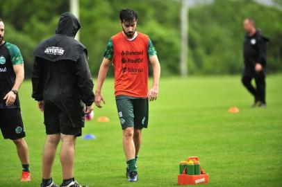  CAXIAS DO SUL, RS, BRASIL. (03/01/2019)Treino do Juventude no CT em Caxias do Sul. Na foto, Ancheta. (Antonio Valiente/Agência RBS)