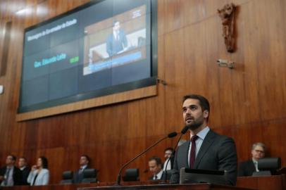  * FOTOS EM BAIXA RESOLUÇÃO*PORTO ALEGRE, RS, BRASIL, 05.02.2019. Governador Eduardo Leite na Assembleia Legislativa.Foto: FERNANDO GOMES/AGÊNCIA RBS