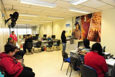  Caxias do Sul, RS, Brasil (26/03/2018). Sala do Empreendedor. Administração Daniel Guerra investe forte na ampliação do emprendedorismo. Espaço instalado no terceiro piso da prefeitura visa fomentar a economia.