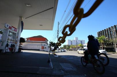  PORTO ALEGRE, RS, BRASIL - 24/05/2018 - Falta de gasolina nos postos de Porto Alegre. (Lauro Alves/Agência RBS)