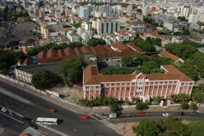 Vista aérea do centro de Porto AlegreVista do Pão dos Pobres