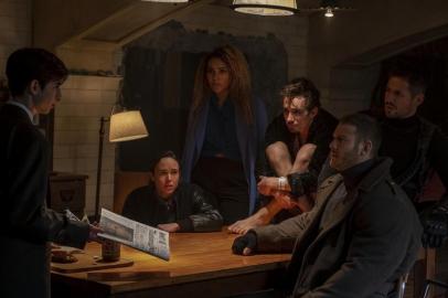 Cena da série The Umbrella Academy, adaptação em quadrinhos da Netflix