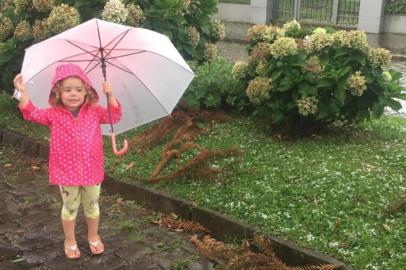 Caxias do Sul registra queda de granizo neste domingo (10)