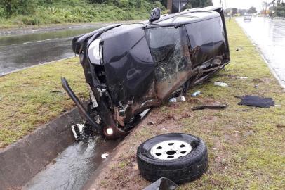 Acidente envolvendo uma pessoa no sentido Flores-Caxias