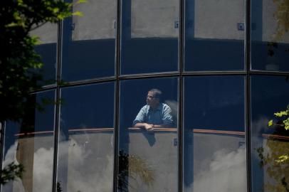  CAXIAS DO SUL, RS, BRASIL, 07/02/2019Tibiriçá Maineri, primeiro vereador surdo da história da câmara de Caxias do Sul. (Lucas Amorelli/Agência RBS)