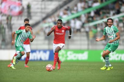  CAXIAS DO SUL, RS, BRASIL - 10/02/2019 - Juventude recebe o Inter no estádio Alfredo Jaconi em Caxias do Sul.