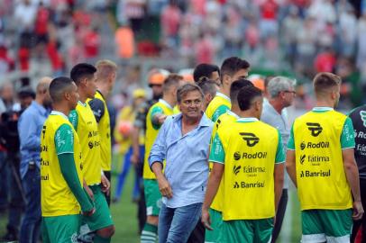  CAXIAS DO SUL, RS, BRASIL 10/02/2019Juventude x Internacional. Jogo realizado no estádio Alfredo Jaconi em Caxias do Sul. Partida válida pelo Gauchão 2019. (Felipe Nyland/Agência RBS)