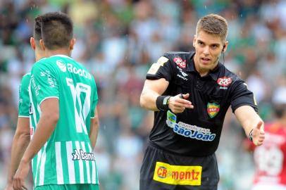  CAXIAS DO SUL, RS, BRASIL 10/02/2019Juventude x Internacional. Jogo realizado no estádio Alfredo Jaconi em Caxias do Sul. Partida válida pelo Gauchão 2019. (Felipe Nyland/Agência RBS)