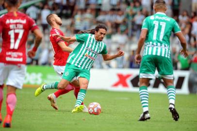  CAXIAS DO SUL, RS, BRASIL 10/02/2019Juventude x Internacional. Jogo realizado no estádio Alfredo Jaconi em Caxias do Sul. Partida válida pelo Gauchão 2019. (Felipe Nyland/Agência RBS)