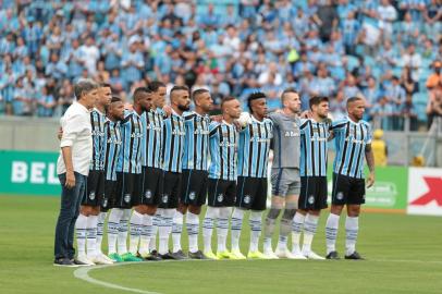  PORTO ALEGRE, RS, BRASIL - 10/02/2019 - Grêmio recebe o Avenida na Arena do Grêmio pela sexta rodada do Gauchão 2019.