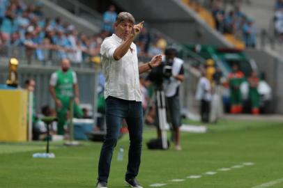  PORTO ALEGRE, RS, BRASIL - 10/02/2019 - Grêmio recebe o Avenida na Arena do Grêmio pela sexta rodada do Gauchão 2019.