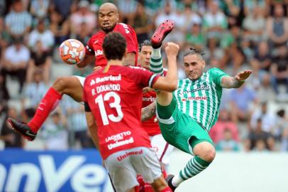  CAXIAS DO SUL, RS, BRASIL 10/02/2019Juventude x Internacional. Jogo realizado no estádio Alfredo Jaconi em Caxias do Sul. Partida válida pelo Gauchão 2019. (Felipe Nyland/Agência RBS)