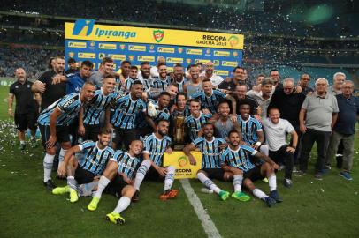  PORTO ALEGRE, RS, BRASIL - 10/02/2019 - Grêmio recebe o Avenida na Arena do Grêmio pela sexta rodada do Gauchão 2019.