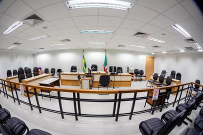  PORTO ALEGRE, RS, BRASIL, 08/01/2019- Tribunal do Júri. (FOTOGRAFO: OMAR FREITAS / AGENCIA RBS)