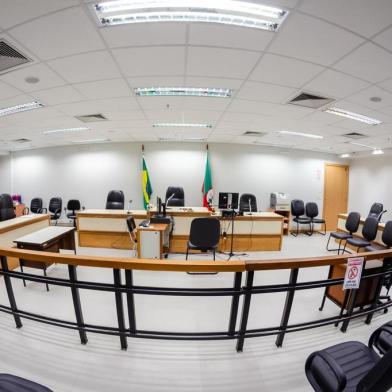  PORTO ALEGRE, RS, BRASIL, 08/01/2019- Tribunal do Júri. (FOTOGRAFO: OMAR FREITAS / AGENCIA RBS)