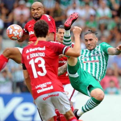  CAXIAS DO SUL, RS, BRASIL 10/02/2019Juventude x Internacional. Jogo realizado no estádio Alfredo Jaconi em Caxias do Sul. Partida válida pelo Gauchão 2019. (Felipe Nyland/Agência RBS)