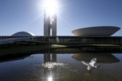 Preparativos para a posse dos parlamentares no Congresso Nacional, que ocorrerá amanhã, 01 de fevereiro.