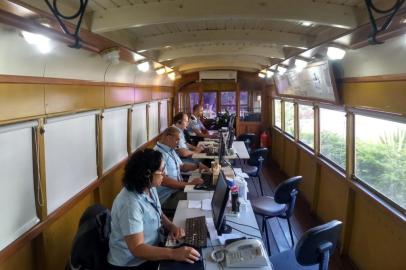 Porto Alegre, RS 01Âº/02/2019: O serviÃ§o de Achados e Perdidos do SACC atende no Bonde localizado em frente Ã  Carris. Foto: Fernanda Schwengber Leal/CARRIS PMPA