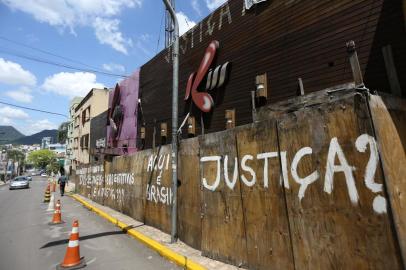  Fachada da Boate Kiss (rua dos Andradas) 26 de novembro de 2014, (foto Ronald Mendes/AGÊNCIA RBS)