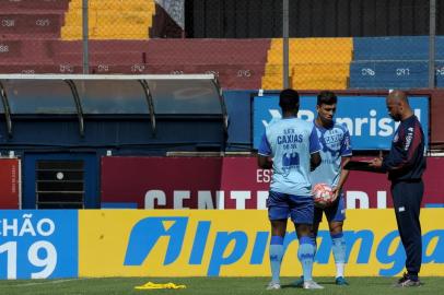  CAXIAS DO SUL, RS, BRASIL, 06/02/2019SER Caxias, novo jogador apresentado esta tarde, Ruan. (Lucas Amorelli/Agência RBS)