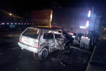 Acidente com duas mortes ocorrido em Rosário do Sul